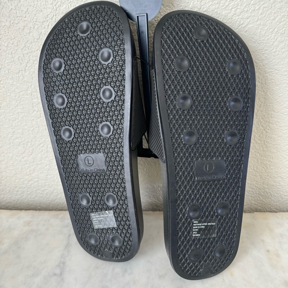 MENS SLIDES SANDALS ATHLETIC XERSION SLIDES NEW SIZE L (11-12) - Picture 2 of 3